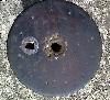  Antique HASKELL DAWES 12x14 Rope Twister Bobbins.
